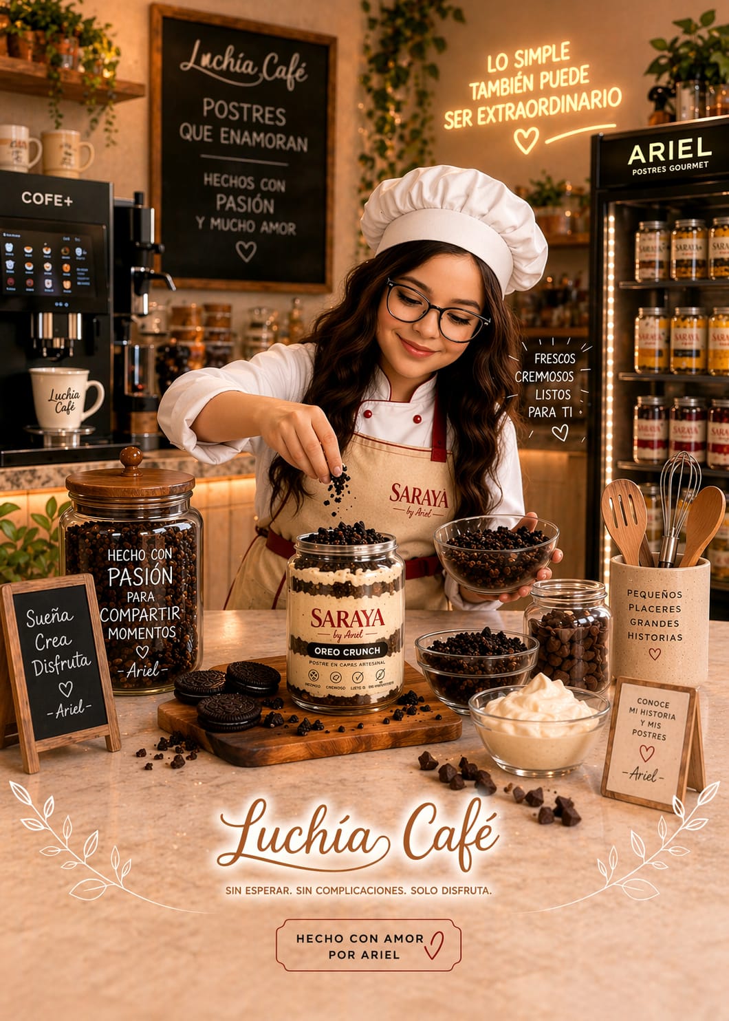 Chef SARAYA by Ariel Postres Gourmet